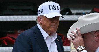 Takeaways from Trump's tour of Texas flooding damage