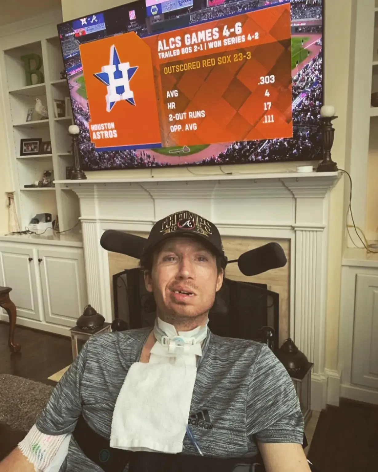 Jonathan Buckelew has locked-in syndrome. Credit: Janice Buckelew/Facebook