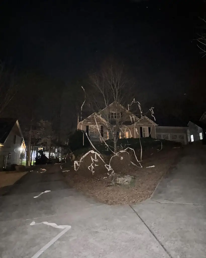 Hughes' house had been targeted before. Credit: Instagram/nthjuniorseniorwars23