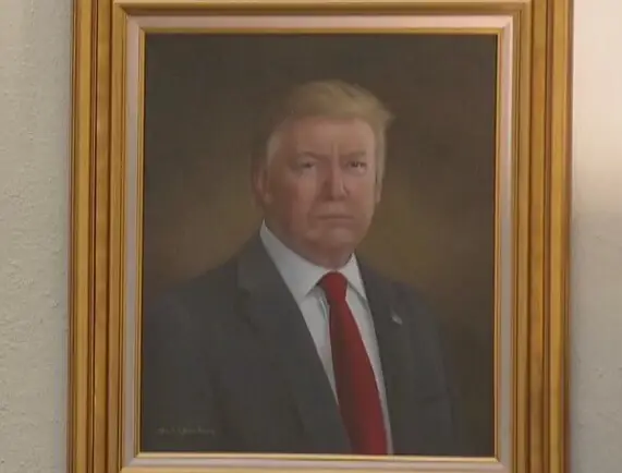 Artist behind Trump portrait he branded 'the worst' says President's comments have put her business 'in danger'