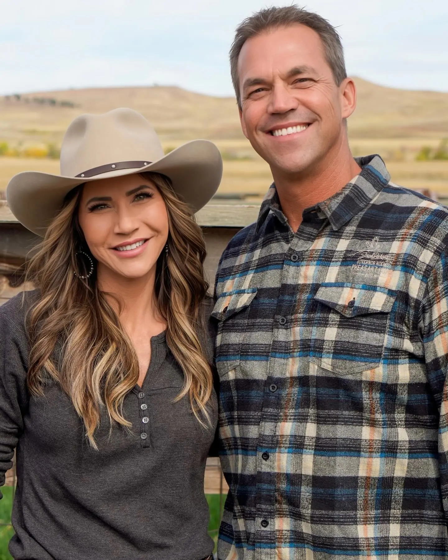 Kristi and Bryon Noem. Credit: Instagram