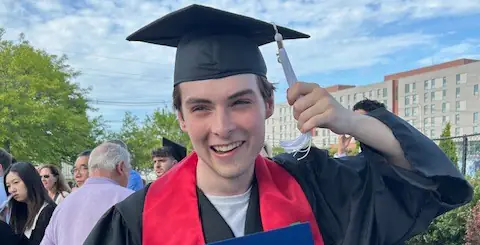 College student dies after eating late-night snack just days after graduating