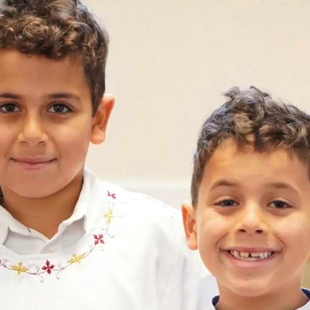 Mark and Jacob Iskander. Credit: Mark and Jacob Iskander Foundation