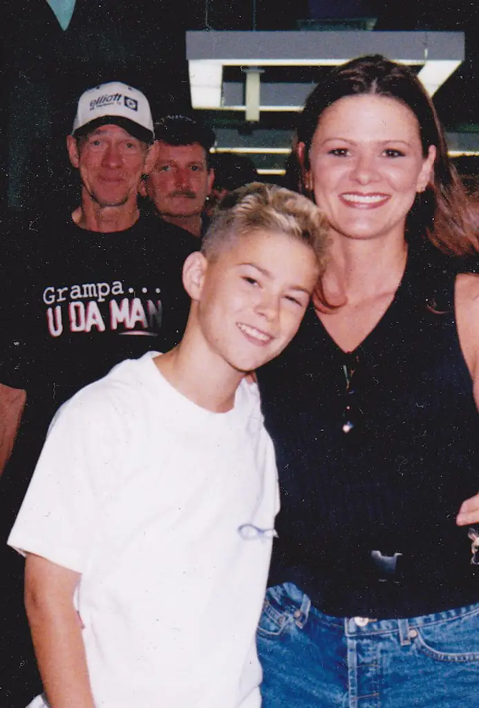 Kim Erick claims to have seen her son's 