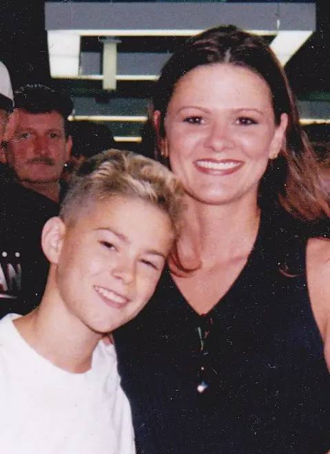 Kim Erick claims to have seen her son's 