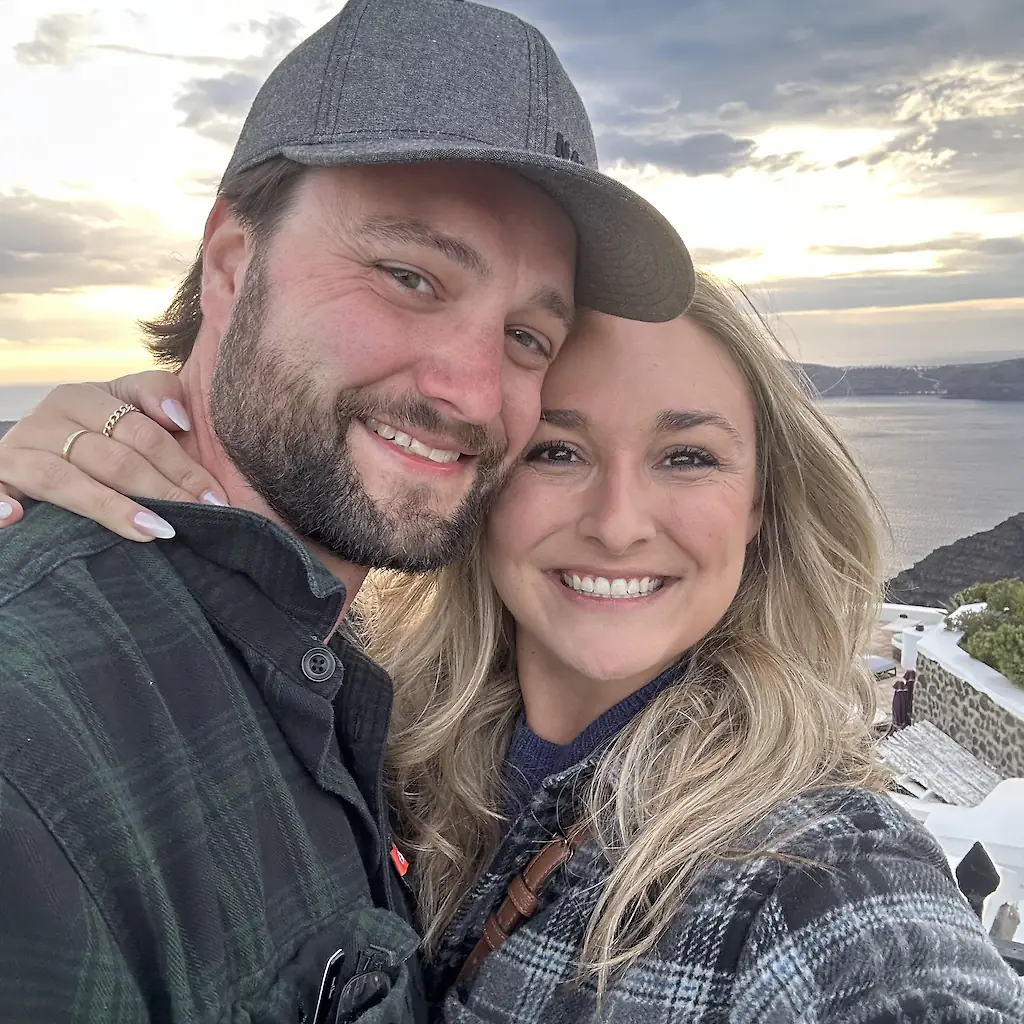 Rachel and Brandon Dumovich were found dead just days away from celebrating their first wedding anniversary. Credit: Rachel Dumovich / Facebook