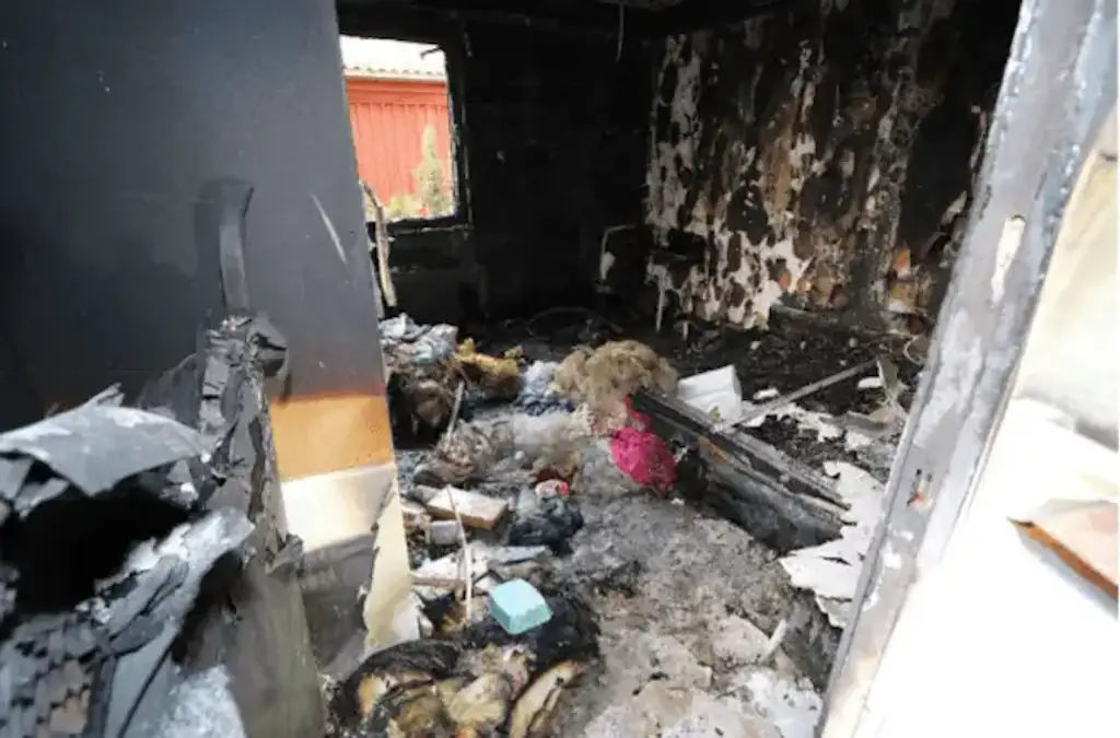 The TikToker was part of a gang that threw a grenade at a home and injured two people. Credit: Swedish police