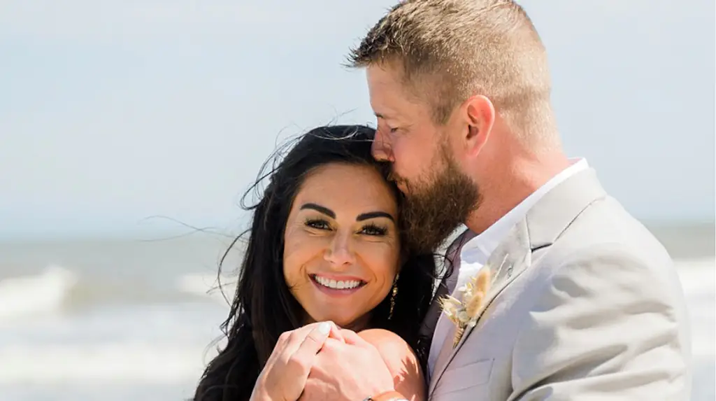 The crash instantly killed Miller, who was still wearing her wedding dress, while critically injuring Hutchinson. Credit: GoFundMe