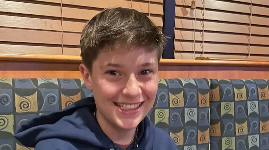 A 14-year-old boy died while running a 5K race. Credit: GoFundMe