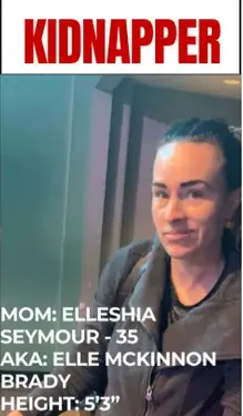 Seymour is accused of kidnapping her children and fleeing to Europe. Credit: GoFundMe