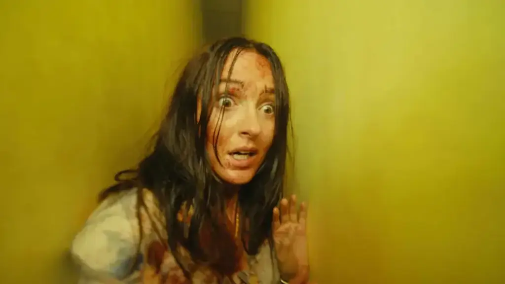 The Backrooms film has been described as 'unsettling' and 'terrifying'. Credit: A24