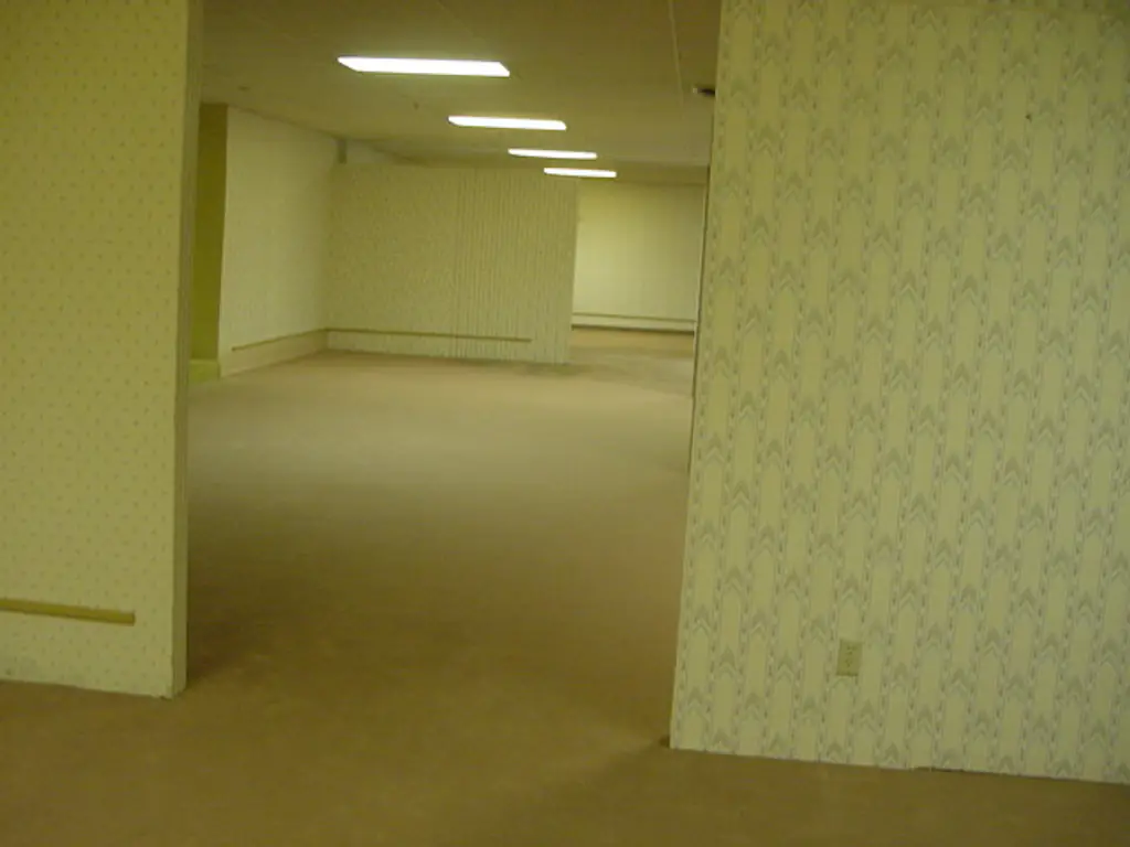 The original Backrooms image. Credit: Bill Magritz/Wikimedia Commons