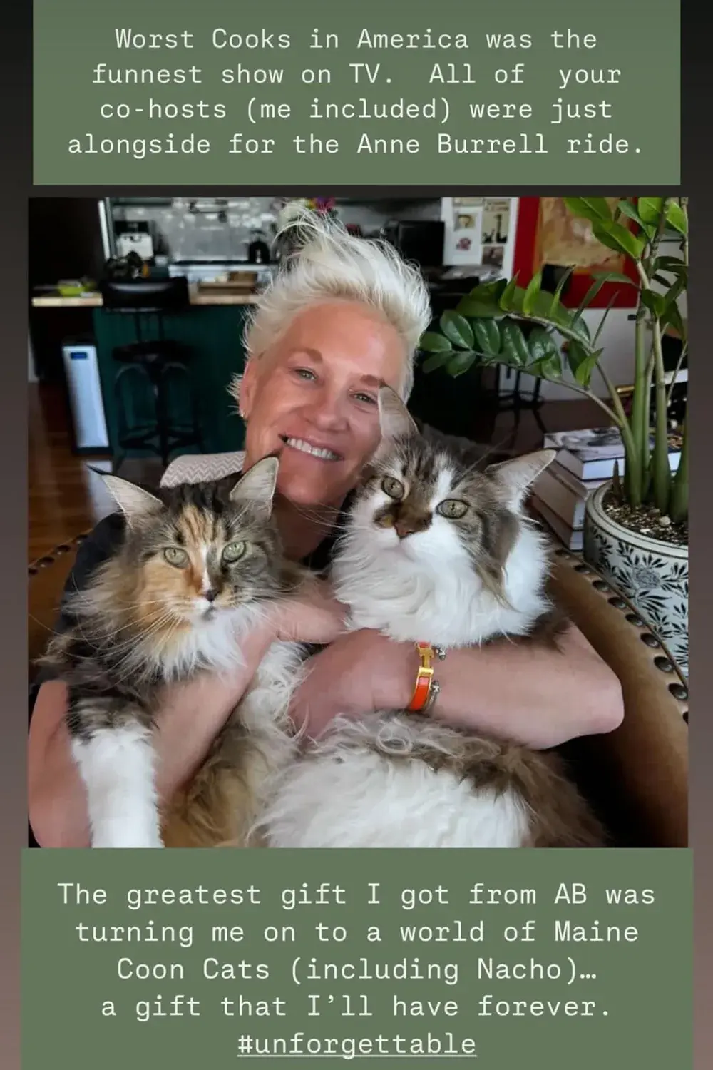 Bobby Flay paid tribute to Anne Burrell. Credit: Instagram / Bobby Flay