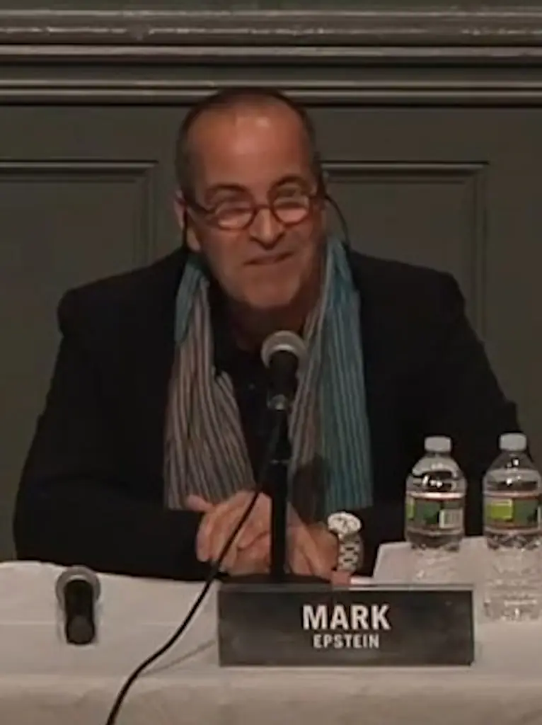 Mark Epstein. Credit: Wikimedia Commons/@notuitionever