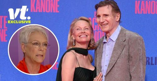 Jamie Lee Curtis weighs in on the Pamela Anderson and Liam Neeson romance with emotional plea to general public