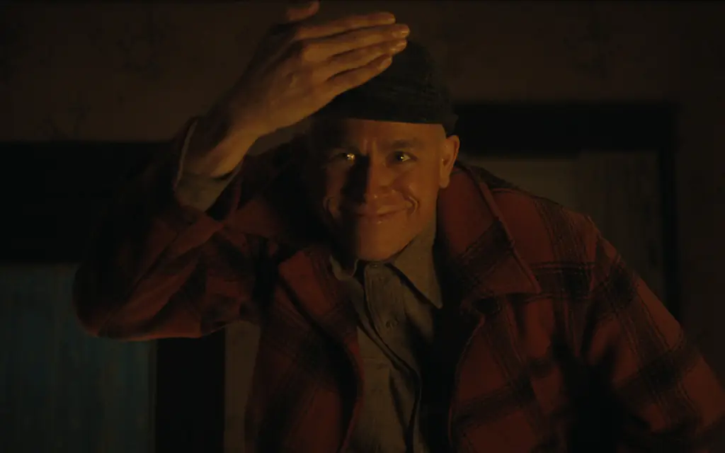 Charlie Hunnam stars as infamous serial killer Ed Gein in Monster: The Ed Gein Story. Credit: Netflix