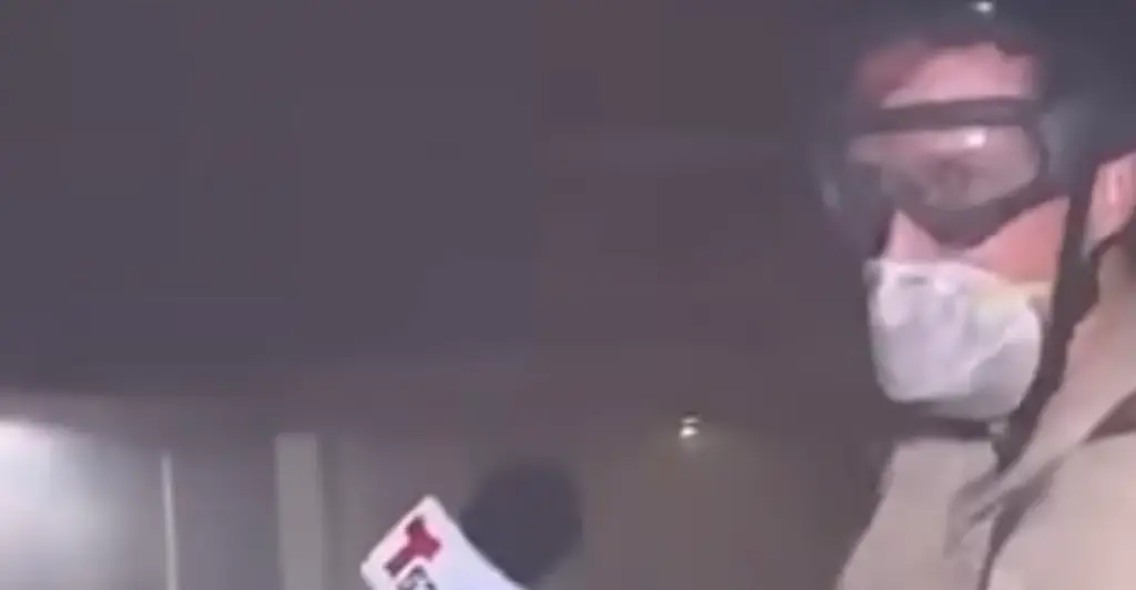 Viewers left in tears after homeowner's 'pained' request to news reporter amid LA fires
