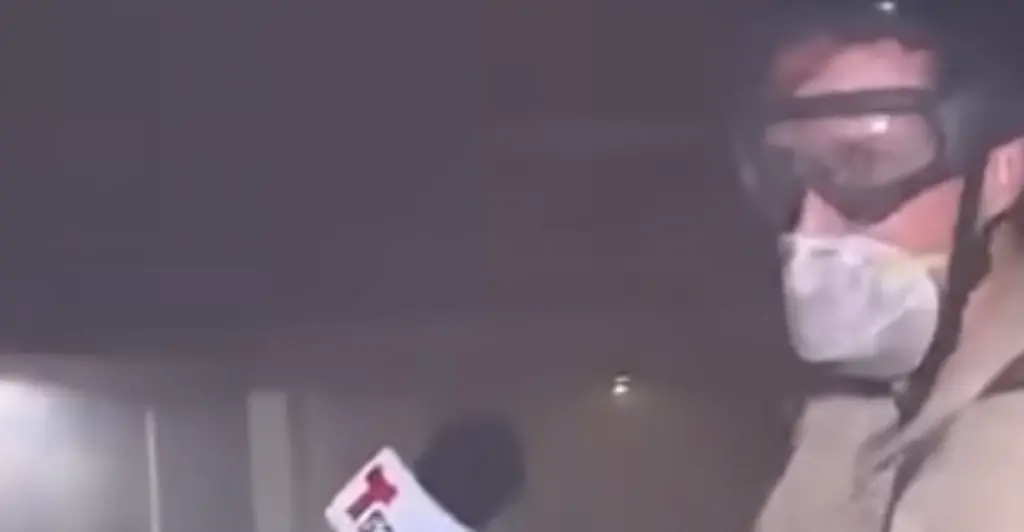Viewers left in tears after homeowner's 'pained' request to news reporter amid LA fires