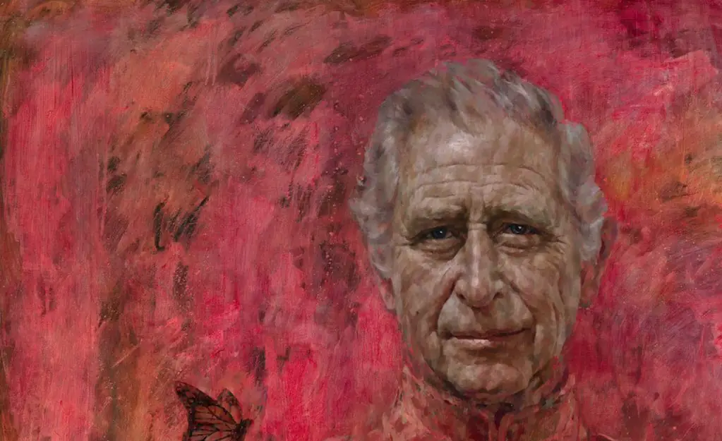King Charles III unveils his first official portrait as king... and social media had a lot to say about it