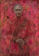 King Charles III unveils his first official portrait as king... and social media had a lot to say about it