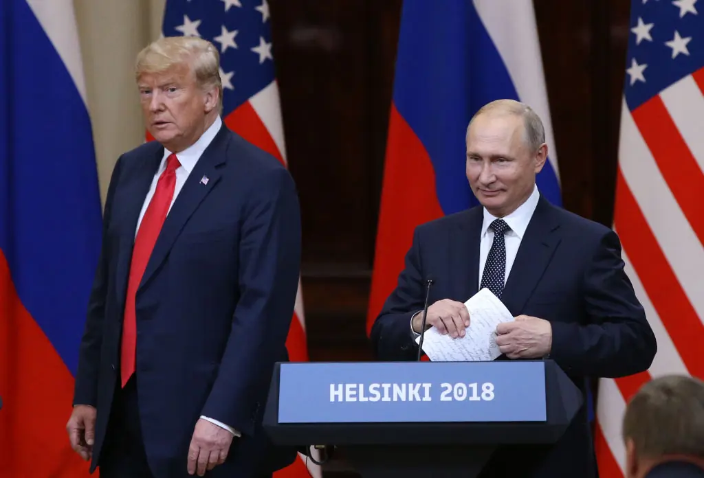 U.S. President Donald Trump and Russian President Vladimir Putin. Credit: Mikhail Svetlov / Getty