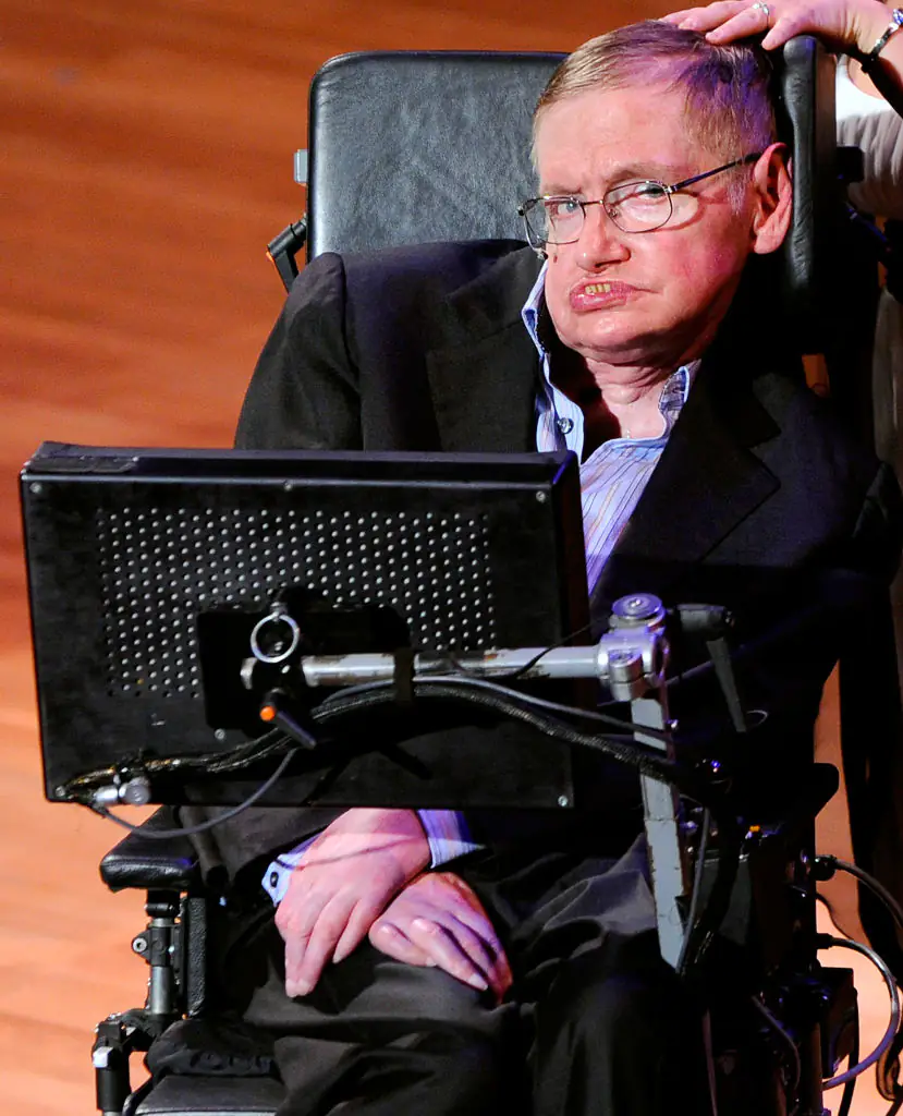 Stephen Hawking is mentioned 17 times. Credit: Jemal Countess/Getty