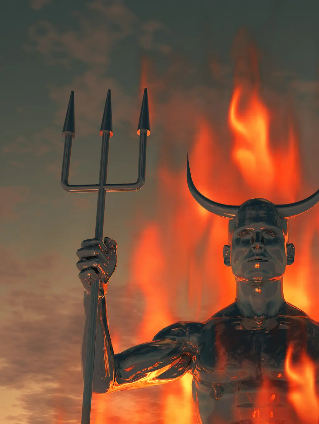 Brock takes issue with the common depictions of Satan. Credit: artpartner-images/Getty