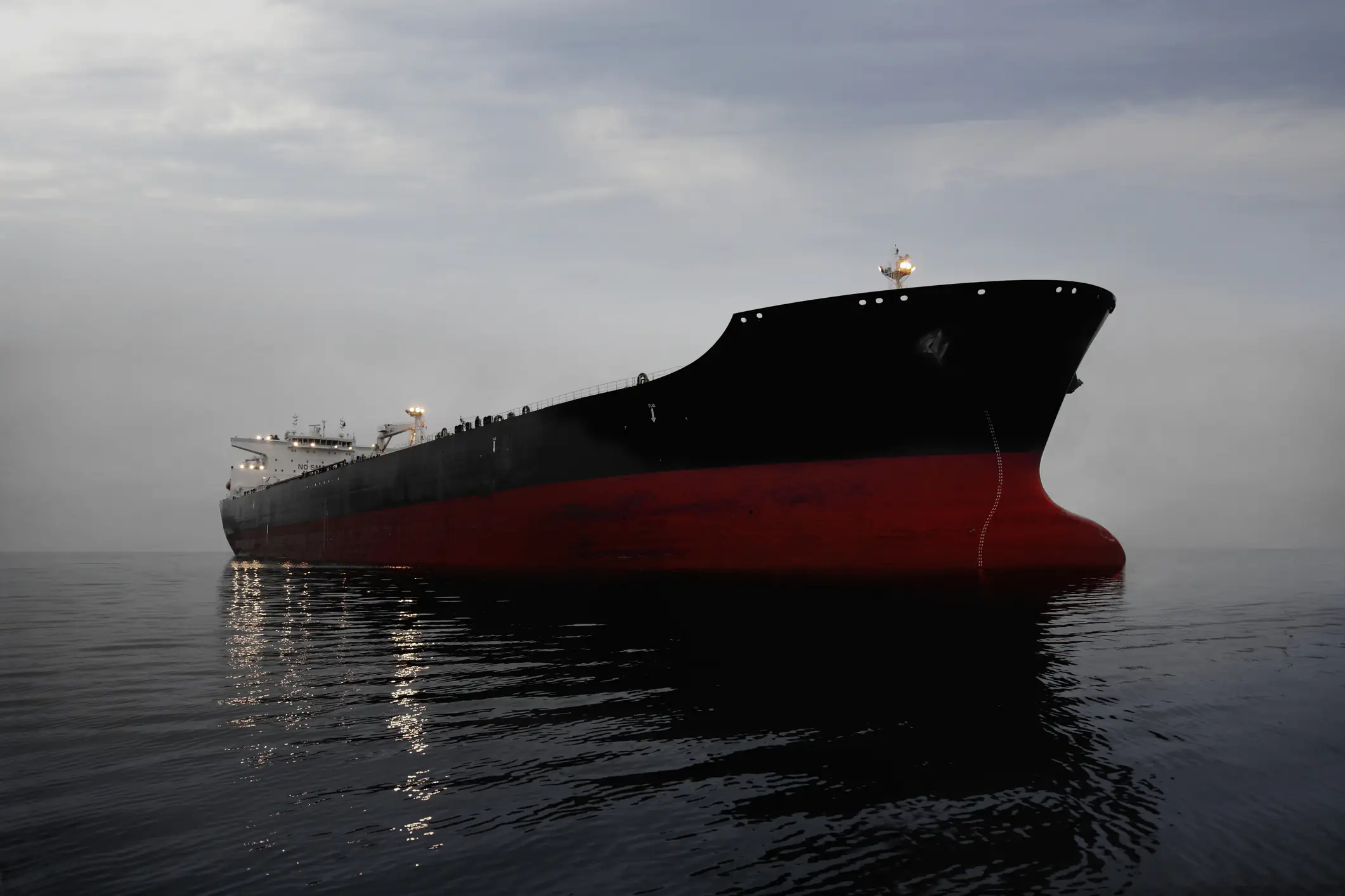 Oil tanker bursts into flames after 'collision with container ship' off UK coast