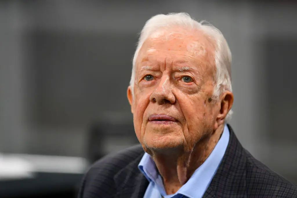 Carter turns 100 today (October 1). Credit: Scott Cunningham/Getty
