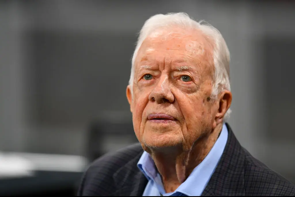 Carter turns 100 today (October 1). Credit: Scott Cunningham/Getty 