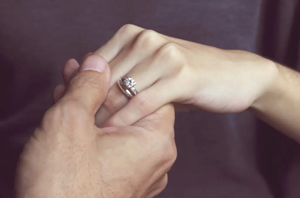 The couple are seeking ways to get married. Credit: Elizabeth Fernandez/Getty