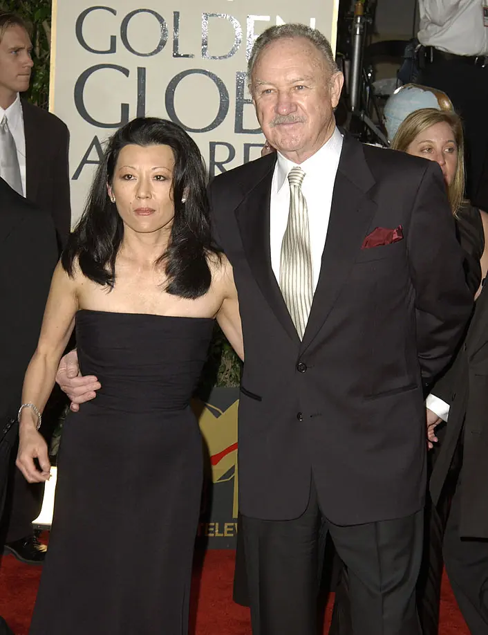 Gene Hackman and wife Betsy Arakawa . Credit: Steve Granitz / Getty