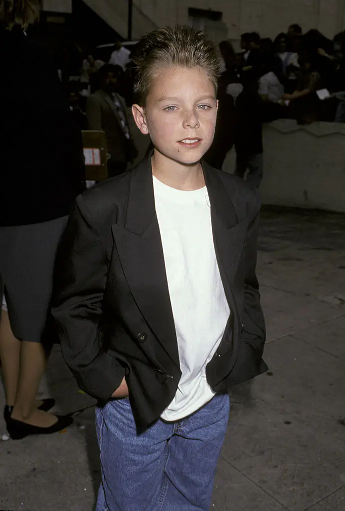 Brian Bonsall was 11 years old when he appeared in Blank Check. Credit: Ron Galella/Ron Galella Collection/Getty