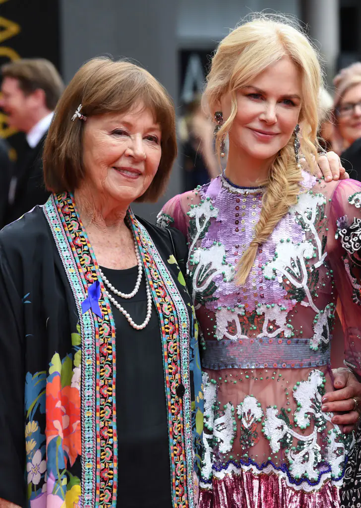 Nicole Kidmn's mother passed away in September. Credit: James D. Morgan / Getty