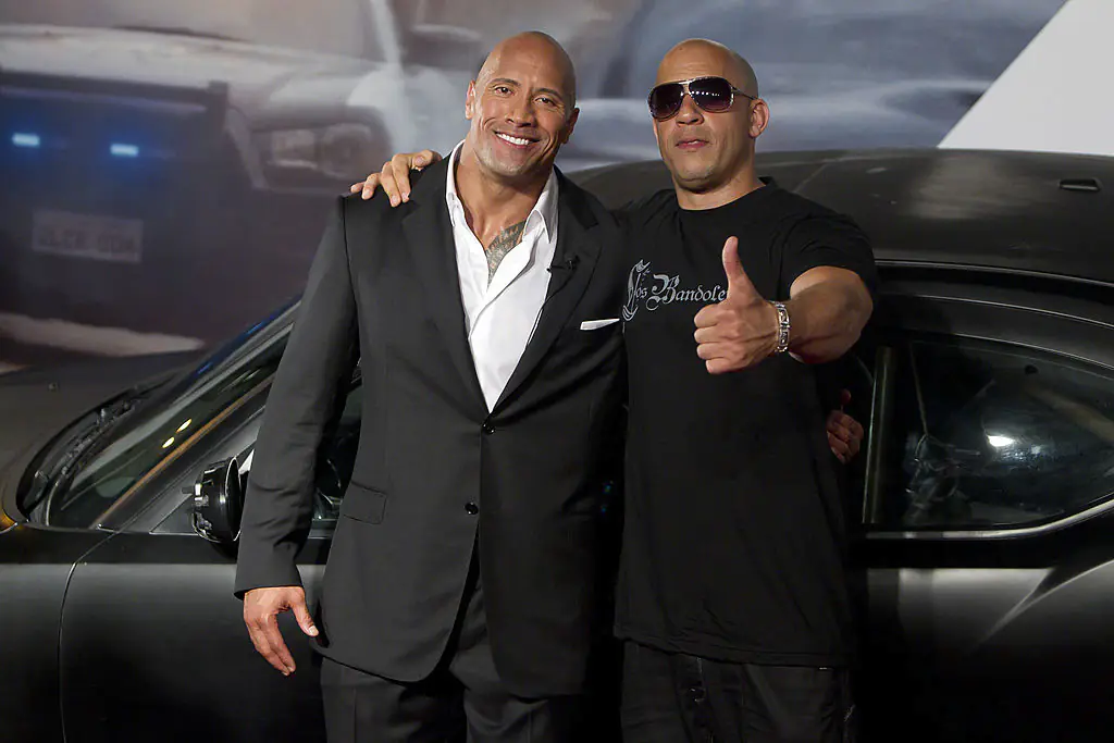 Dwayne Johnson and Vin Diesel were reportedly engaged in a feud for years. Credit: Buda Mendes / Getty