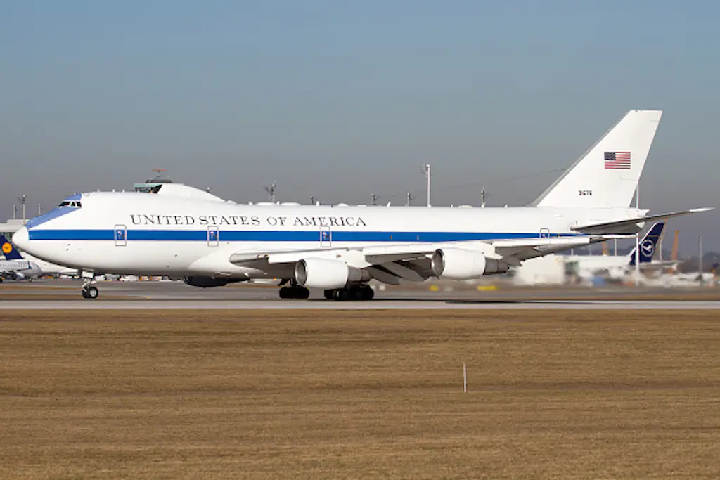 The Boeing E-4B Nightwatch 'Doomsday Plane'. Credit: SOPA Images/Getty