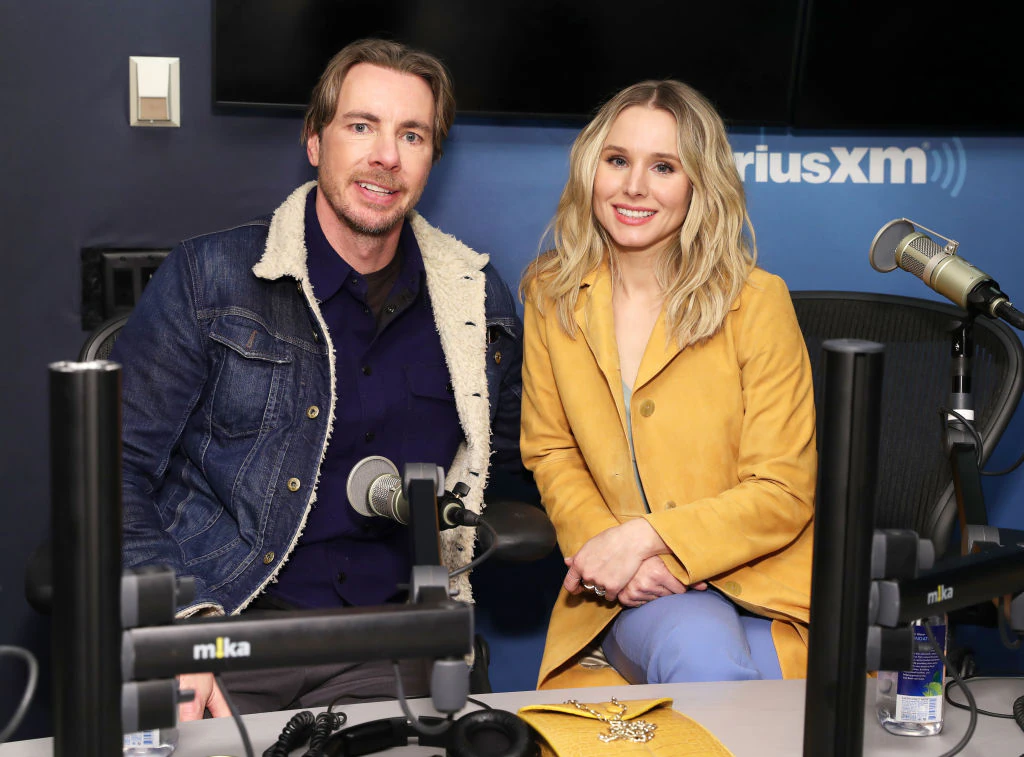 Dax Shepard and his wife, Kristen Bell, have joked that they are in a “three-way marriage