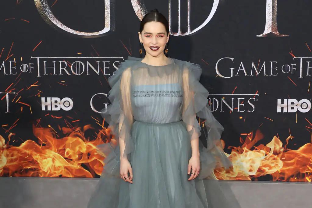 She was named after Emilia Clarke's character's title of Khaleesi in Game Of Thrones. Credit: Taylor Hill/Getty Images