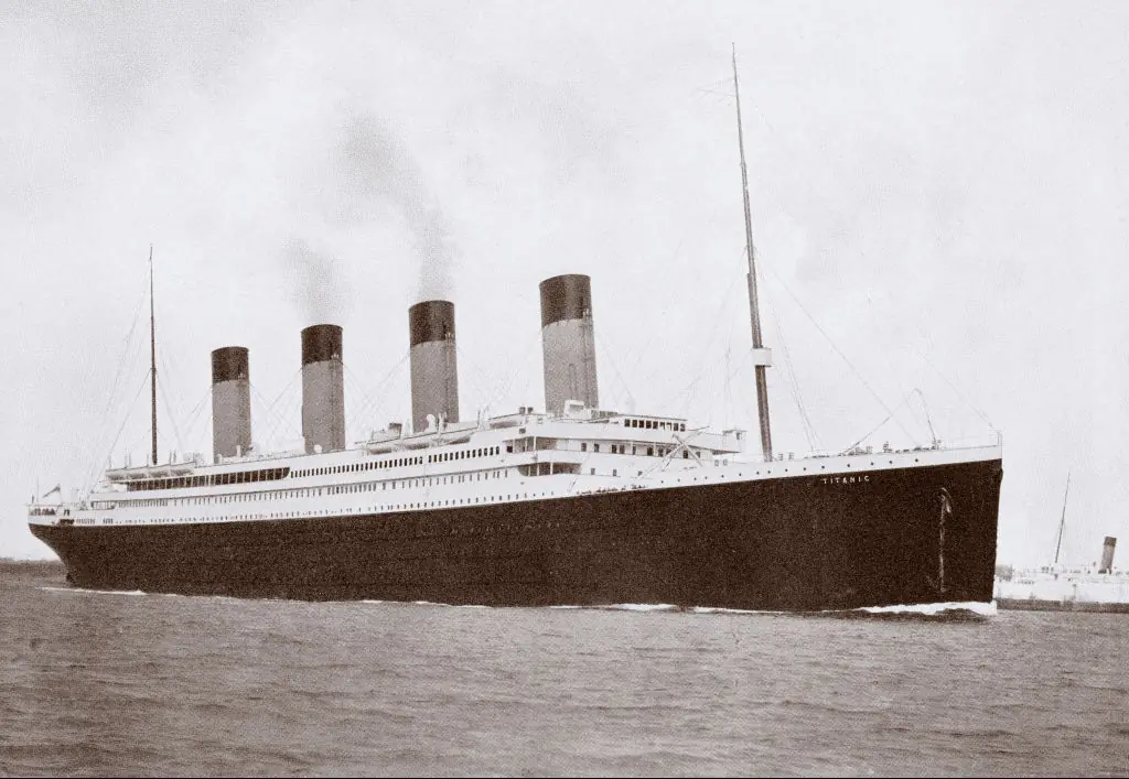 The Titanic sank in 1912. Credit: UniversalImagesGroup/Getty