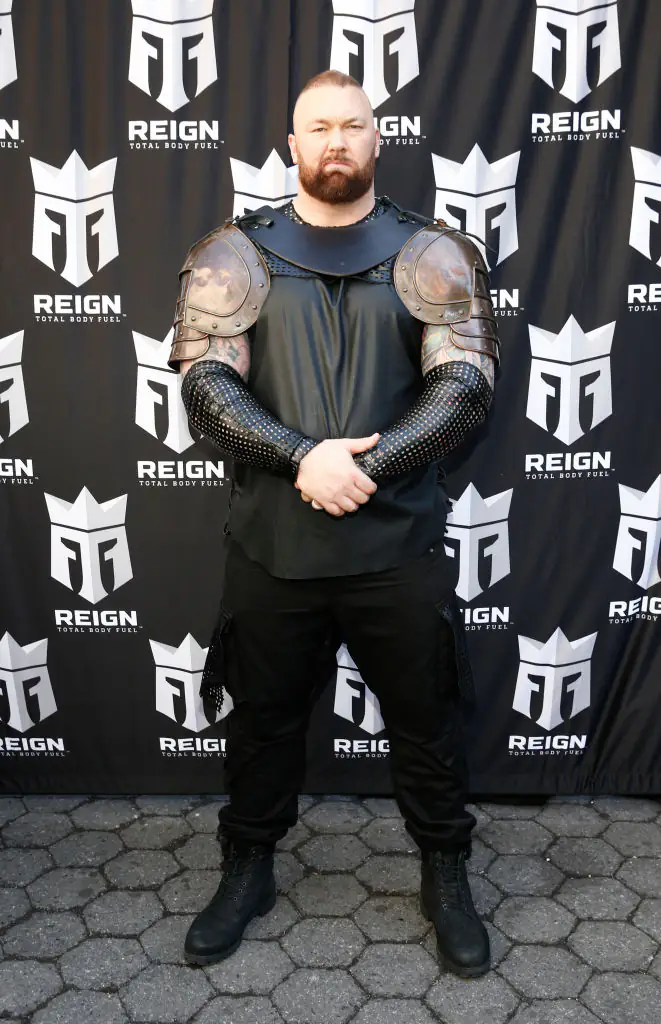 Game of Thrones star The Mountain explains why he loves 'standing naked next to his wife'