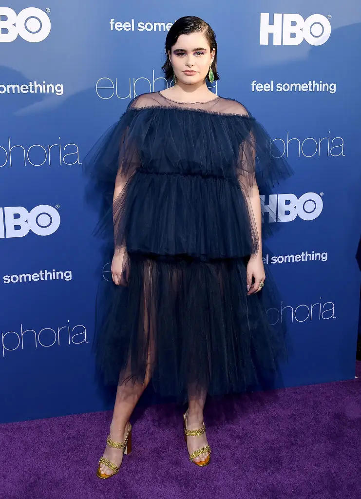 Euphoria star Barbie Ferreira pictured in 2019. Credit: Gregg DeGuire/FilmMagic/Getty Images