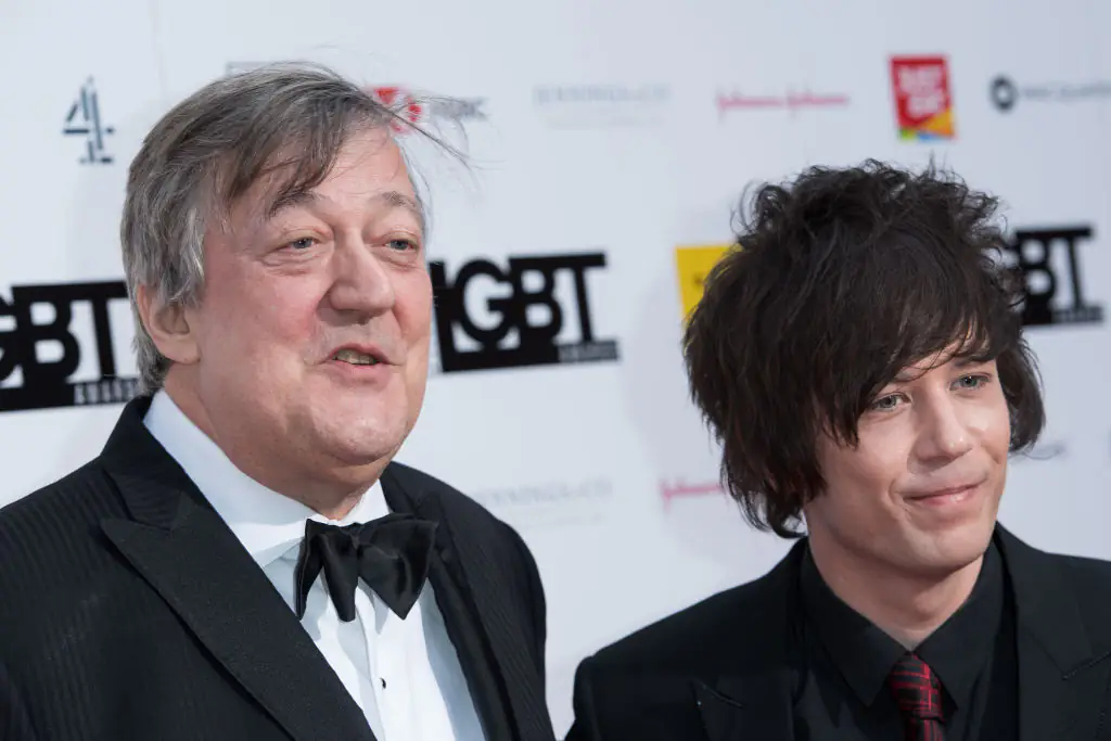 Stephen Fry makes admission about 30-year age gap with husband Elliott Spencer in rare comment