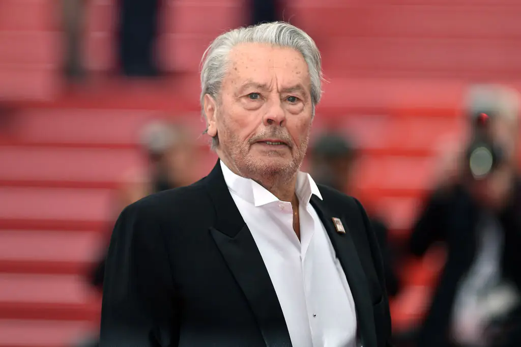 Alain Delon passed away aged 88 on Sunday. Credit: Stephane Cardinale - Corbis / Getty