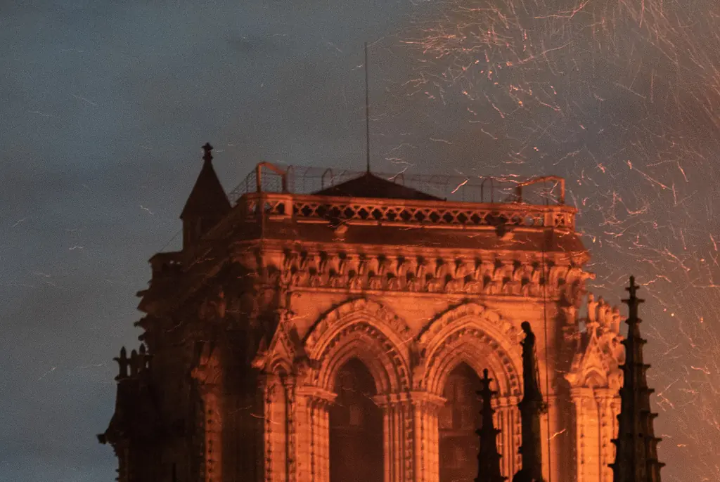 Notre Dame fire. Credit: Fabien Lemoine / 500px / Getty