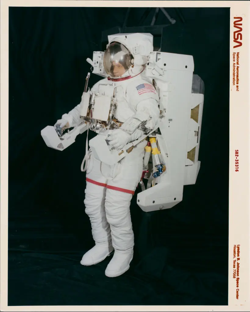 Bruce McCandless II died in 2017. Credit:	Space Frontiers / Getty