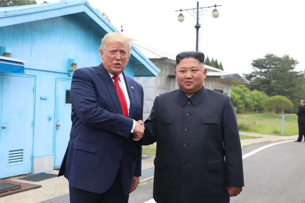 Kim Jong Un and  Donald Trump have met up before. Credit: Handout / Getty
