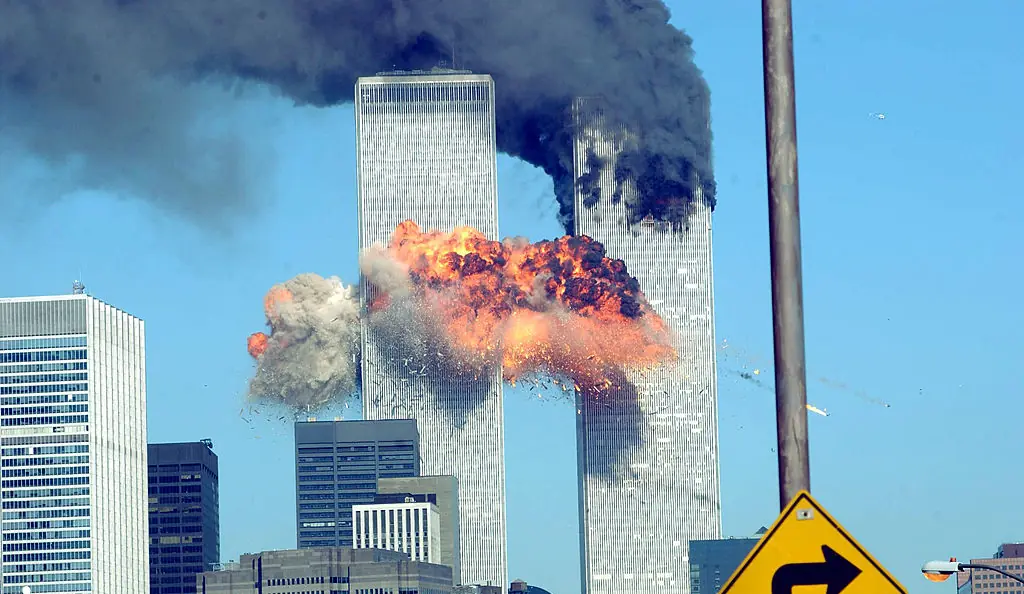 Harrowing footage shows people's immediate reactions to 9/11 in homemade video