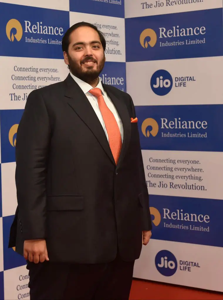 Anant Ambani is the son of Indian businessman Mukesh Ambani, the richest person in Asia. Credit: Hindustan Times / Getty