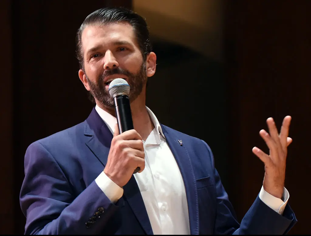 Donald Trump Jr has caused backlash. Credit: SOPA Images / Getty