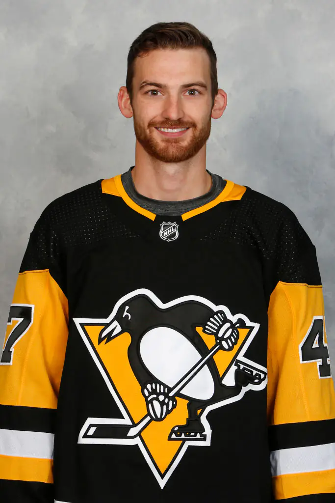 Johnson was rushed to hospital after the incident but died shortly after. Credit: Joe Sargent/NHLI/Getty